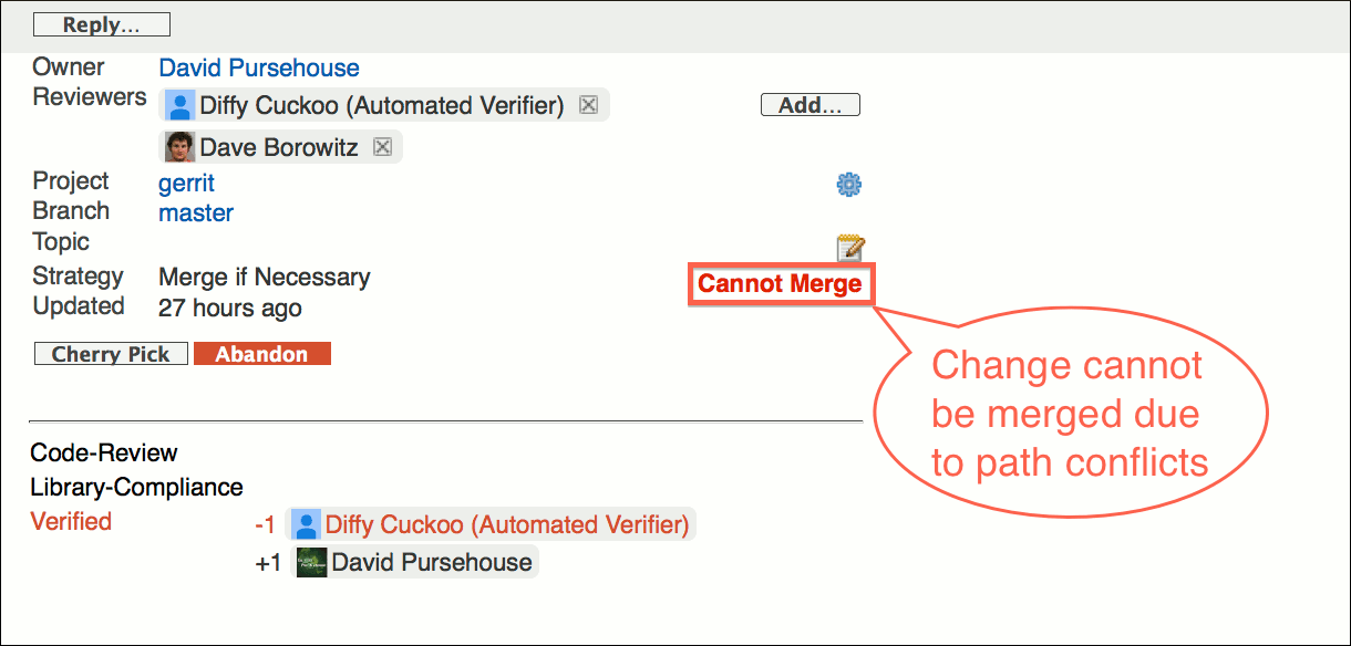 user review ui change screen change info cannot merge