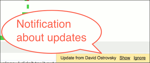 user review ui change screen change update