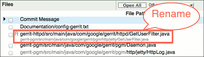user review ui change screen file list rename